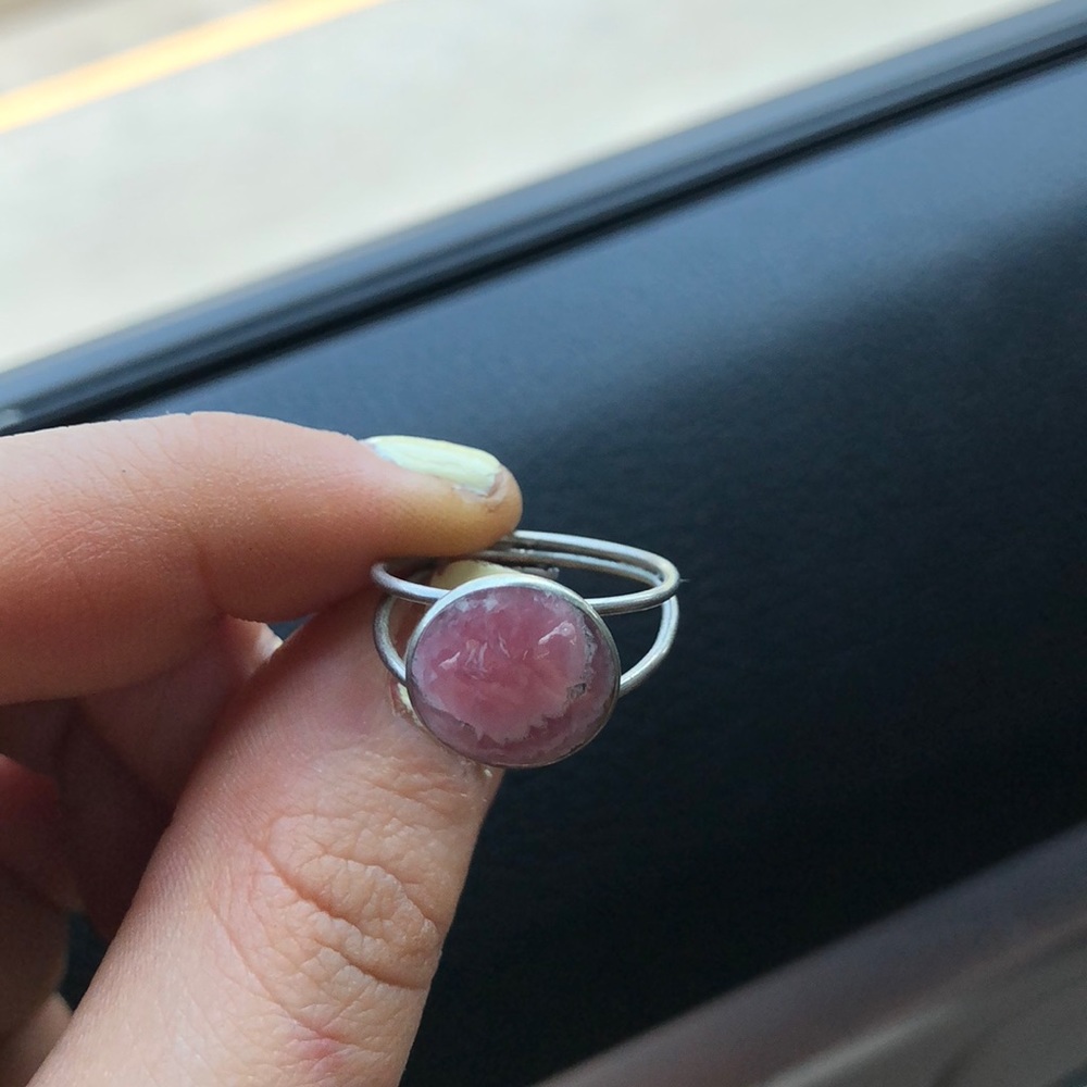 Silver Stone Ring